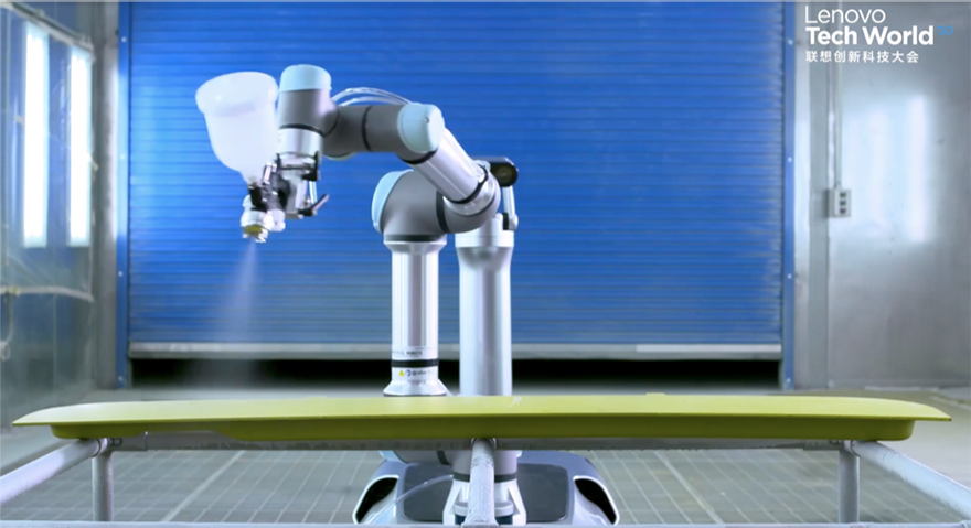 5G網絡遠程控制，AR加持，聯想發布首款自研工業機器人“晨星”