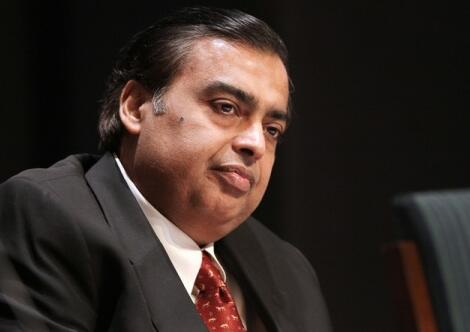 印度能源巨头安巴尼身家超巴菲特，成全球第九大富豪