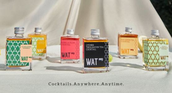 喜茶联手BAI、番茄资本共同领，国潮预调酒品牌「WAT」完成A轮融资