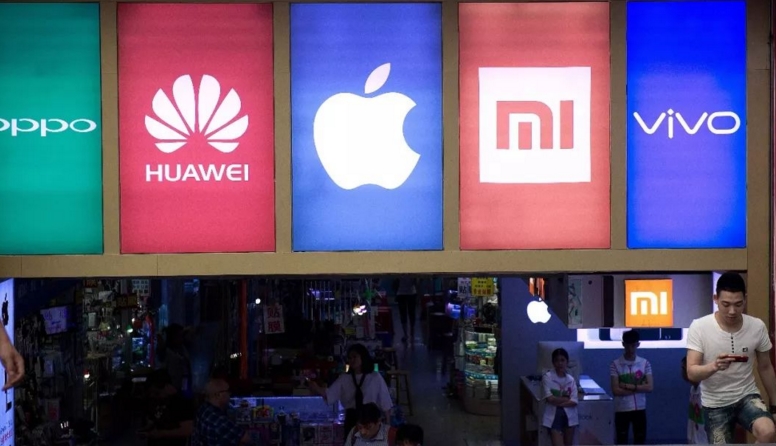 vivo领衔三季度中国智能机销量榜，苹果仅领先华为一个名次