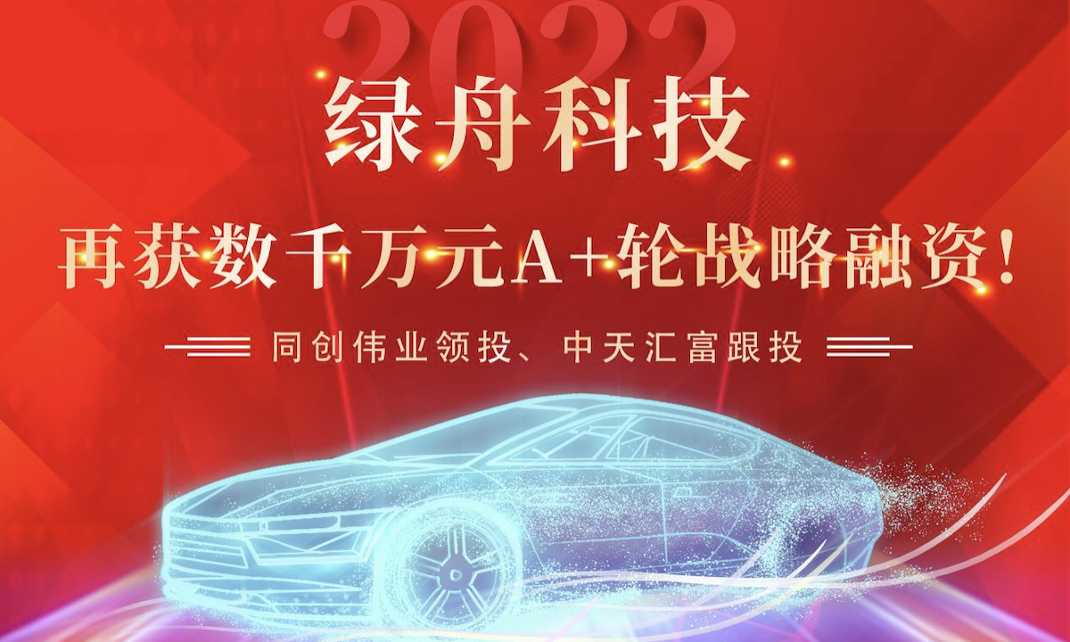 绿舟科技获同创伟业领投数千万元A+轮战略融资