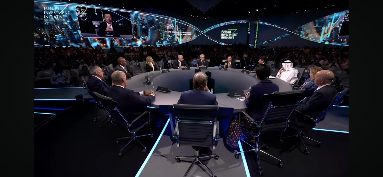 全球金融领袖聚沙特议未来