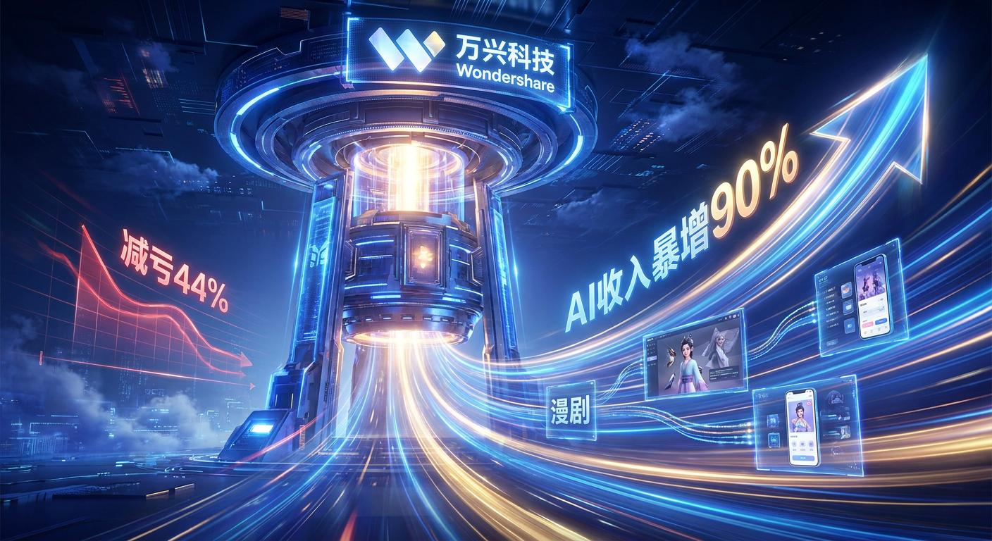 减亏44%、AI收入暴增90%,2026年值得盯紧这家公司